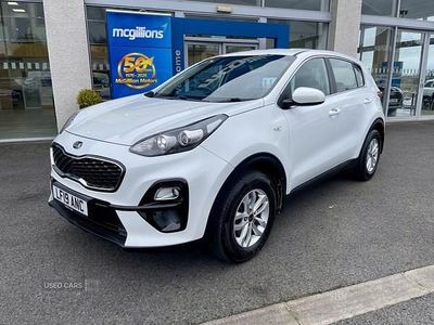 Used Kia Sportage 130 HP (95 kW) 2019 White SUV