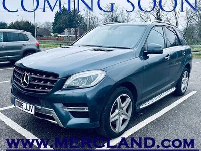 used Mercedes ML250 M-Class 2015 (15) MERCEDES BENZCDI BLUETEC AMG LINE ESTATE DIESEL AUTO GREY