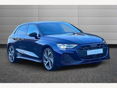 Used Audi A3 Black Edition 150 HP (110 kW) 2024 Blue Hatchback