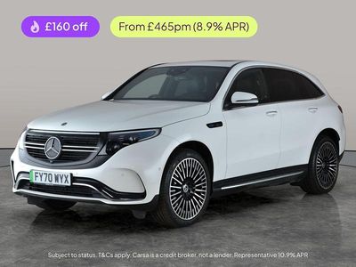 Used Mercedes EQC400 AMG Line Premium Plus 300 kW (408 HP) 2020 White SUV