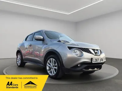 Used Nissan Juke N-Connecta 115 HP (84 kW) 2017 Silver SUV
