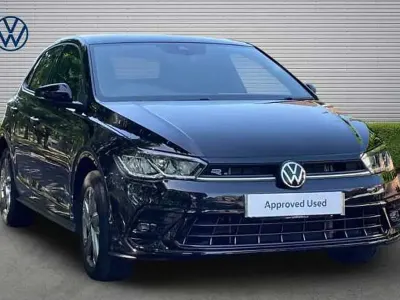 Used VW Polo R-line 110 HP (80 kW) 2023 Black Hatchback