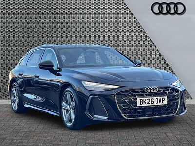 New Audi A6 S-Line 2026 Mythos black, metallic Estate