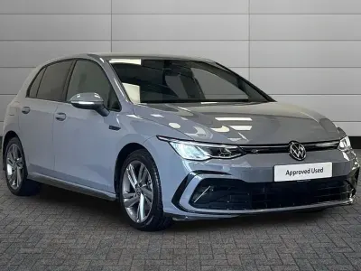 Used VW Golf VIII R-line 150 HP (110 kW) 2024 Moonstone grey Hatchback