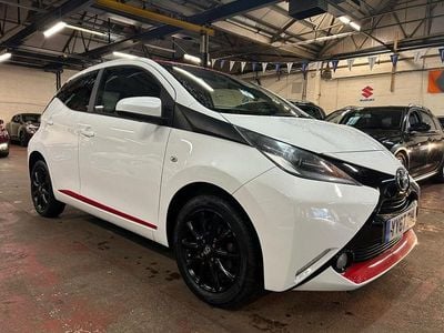 White Used 2017 Toyota Aygo x-press Hatchback | £4,791 (Fair price)