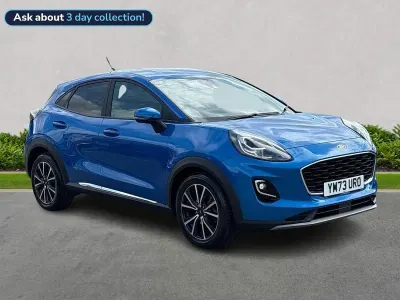 Used Ford Puma Titanium 2023 Blue SUV