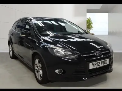 Used Ford Focus Zetec 2012 Black Estate