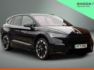 Black magic pearl effect Used 2021 Skoda Enyaq iV SportLine SUV | £23,900 (Expensive)