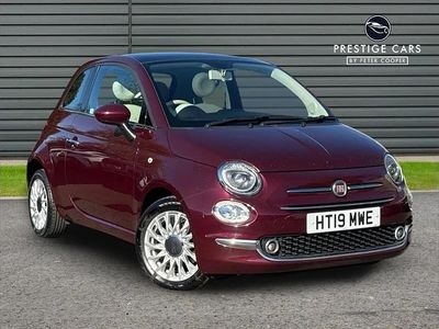 Used Fiat 500 Lounge 69 HP (50 kW) 2019 Red Hatchback