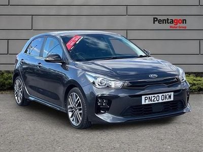 Used Kia Rio GT-Line 117 HP (86 kW) 2020 Grey Hatchback