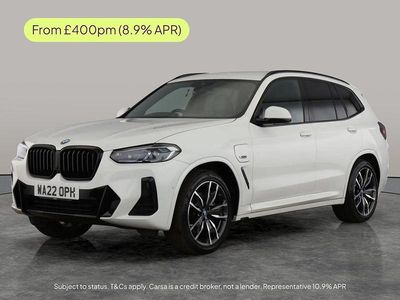 White Used 2022 BMW X3 M Sport SUV | £25,127 (Fair price)