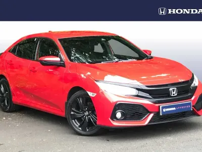 Used Honda Civic SR 126 HP (92 kW) 2019 Rallye red