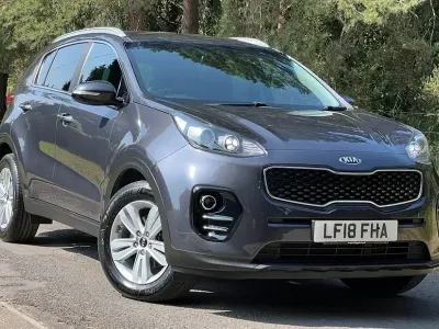 Used Kia Sportage 115 HP (84 kW) 2018 Silver SUV