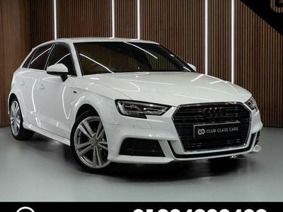 Used Audi A3 Sportback S-Line 150 HP (110 kW) 2016 White Hatchback