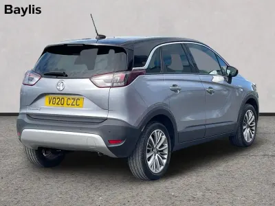 Used Vauxhall Crossland X S 108 HP (79 kW) 2020 Grey SUV
