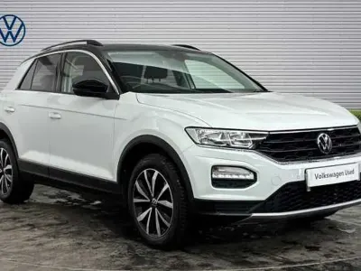 Used VW T-Roc SE 150 HP (110 kW) 2020 White SUV