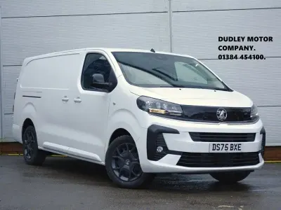 New Vauxhall Vivaro S 120 HP (88 kW) 2025 White MPV