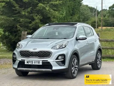 Used Kia Sportage 174 HP (127 kW) 2019 Silver SUV
