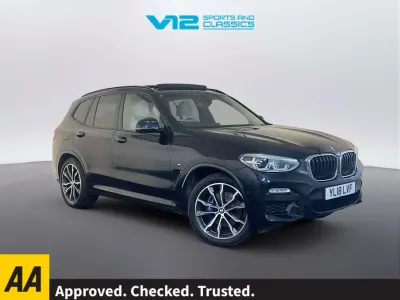 Begagnad BMW X3 M Sport 2018 Svart SUV