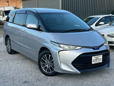 Used Toyota Estima Hybrid Premium 2017 Silver MPV