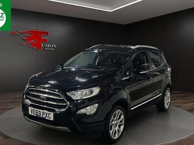Begagnad Ford Ecosport Titanium 125 HK (91 kW) 2019 Svart SUV