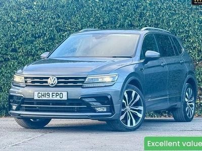 Grey Used 2019 VW Tiguan Allspace R-line SUV | £24,990 (Fair price)