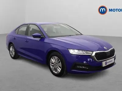 Begagnad Skoda Octavia SE Technology 116 HK (85 kW) 2021 Blå Halvkombi