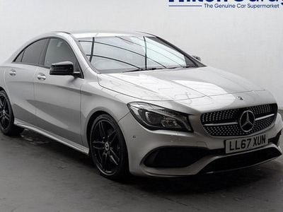 Silver Used 2017 Mercedes CLA220 AMG line Sedan | £12,750 (Good price)