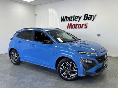 Second-hand Hyundai Kona N Line 120 CP (88 kW) 2022 Albastru SUV