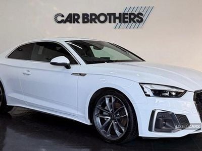 Used Audi A5 S-Line 2022 White Coupe