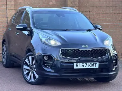 Usado Kia Sportage 185 HP (136 kW) 2017 Preto SUV