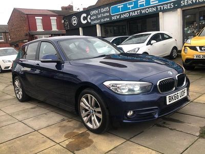 Used BMW 116 Sport Line 2016 Blue Hatchback
