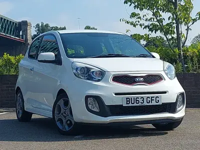 Used Kia Picanto 2013 White Hatchback