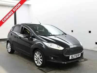 Used Ford Fiesta Titanium 125 HP (91 kW) 2017 Black Hatchback