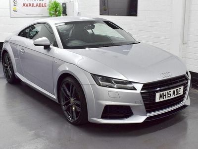 Used Audi TT S-Line 184 HP (135 kW) 2015 Silver Coupe