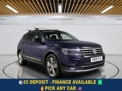 Black Used 2019 VW Tiguan Allspace SEL SUV | £17,749 (Fair price)