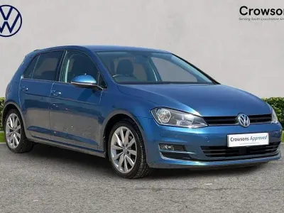 Used VW Golf VII GT 2015 Blue Hatchback