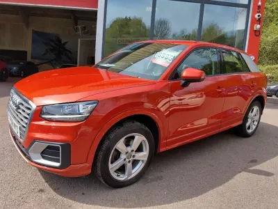 Used Audi Q2 Sport 116 HP (85 kW) 2018 Orange SUV
