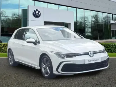 Used VW Golf VIII R-line 147 HP (108 kW) 2023 White Hatchback