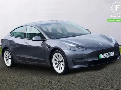 Used Tesla Model 3 Long Range AWD 77 kW (106 HP) 2021 Grey Sedan