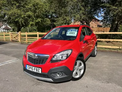 Used Vauxhall Mokka 115 HP (84 kW) 2015 Red SUV
