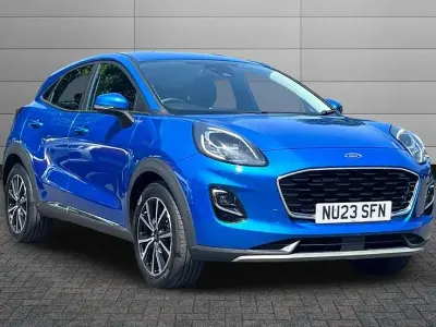 Used Ford Puma Titanium 123 HP (90 kW) 2023 Blue SUV
