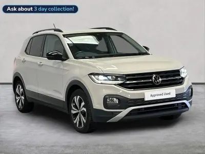 Used VW T-Cross Black Edition 110 HP (80 kW) 2022 Grey SUV