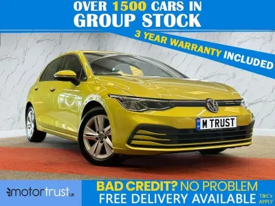 Second-hand VW Golf VII S 150 CP (110 kW) 2020 Galben Hatchback