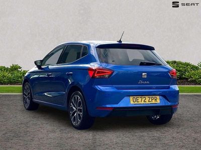 Used Seat Ibiza XCELLENCE Lux 108 HP (79 kW) 2023 Blue Hatchback