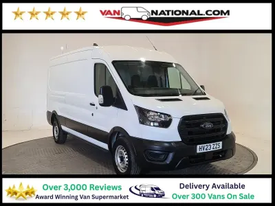 Used Ford Transit 130 HP (95 kW) 2023 White Van