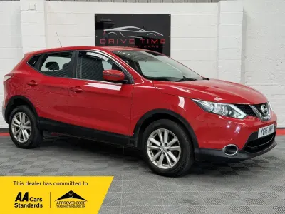 Used Nissan Qashqai Acenta 110 HP (80 kW) 2015 Red SUV