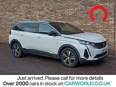 White Used 2022 Peugeot 5008 GT SUV | £16,990 (Good price)