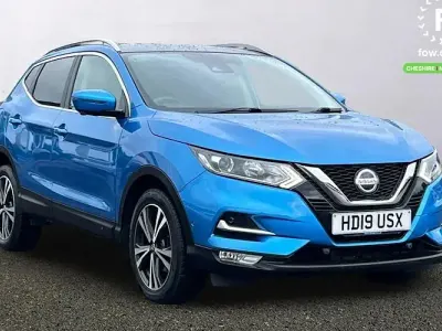 Used Nissan Qashqai N-Connecta 160 HP (117 kW) 2019 Blue SUV