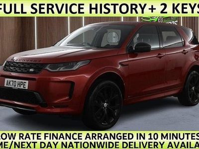 Used Land Rover Discovery Sport SE Dynamic 309 HP (227 kW) 2020 Red SUV